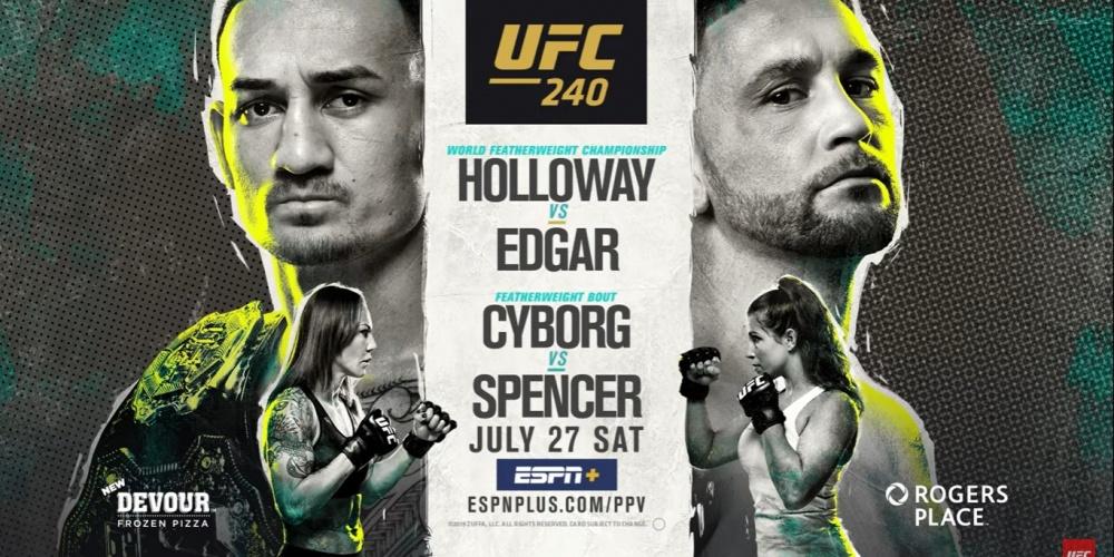 UFC 240: Holloway vs. Edgar