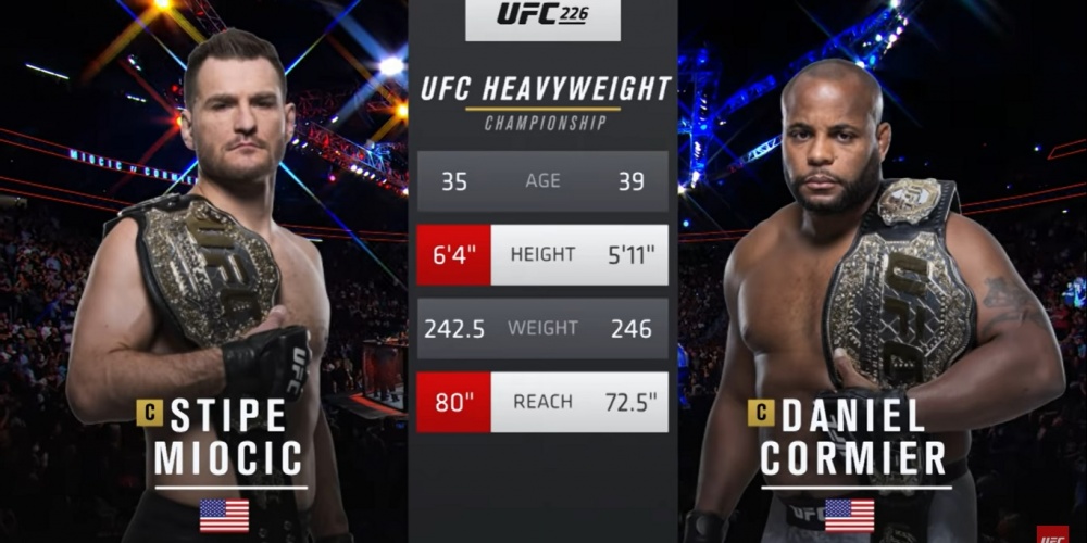 UFC 241 Free Fight: Stipe Miocic vs Daniel Cormier 1