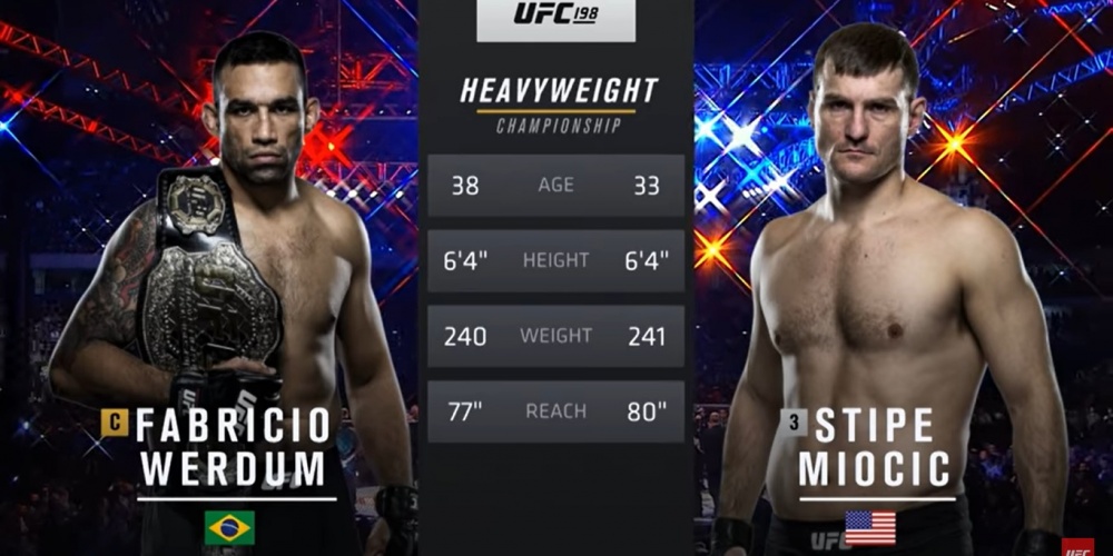 UFC 241 Free Fight: Fabricio Werdum vs. Stipe Miocic