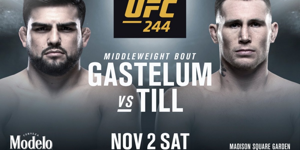 Kelvin Gastelum vs. Darren Till op UFC 244