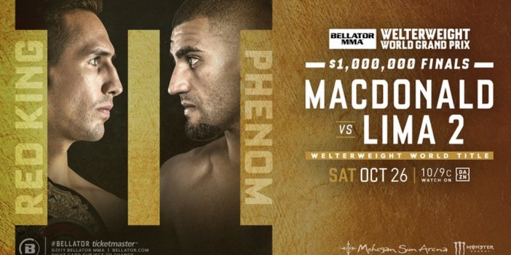 Bellator Welterweight World Grand Prix Finale: MacDonald vs. Lima 2 op Bellator 232 