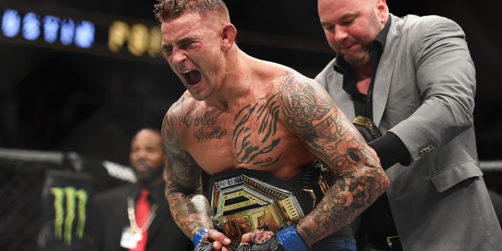 Dustin Poirier: 'Als ik Khabib versla dan ben ik de beste lightweight uit de geschiedenis'