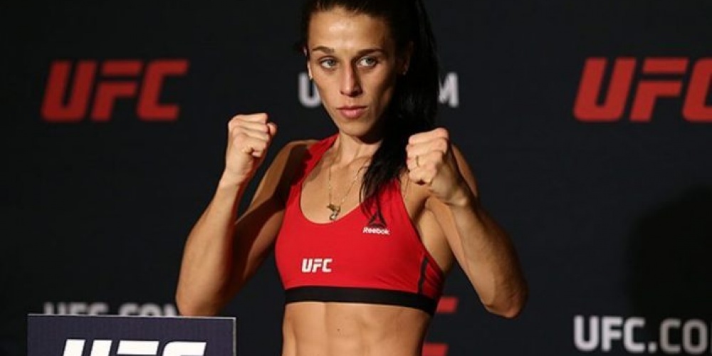 Joanna Jedrzejczyk kalmeert de gemoederen