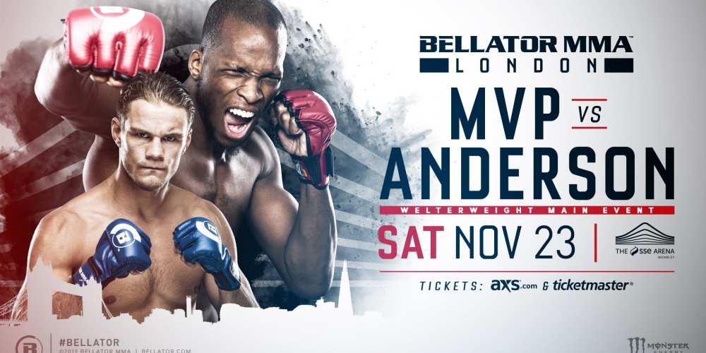 Michael Page vs. Derek Anderson Main Event van Bellator London 2