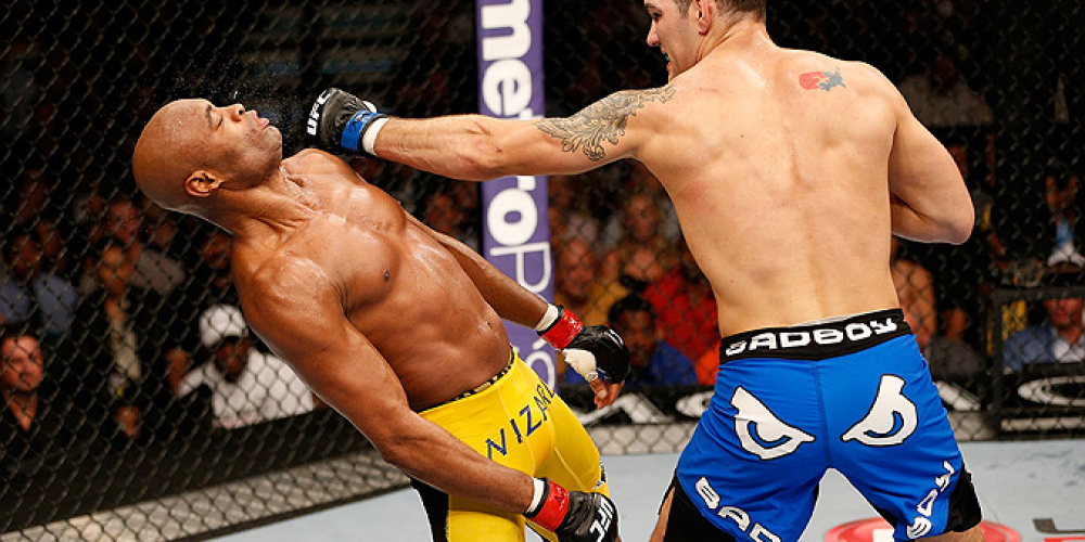 Fight Night Boston Free Fight: Chris Weidman vs Anderson Silva 1