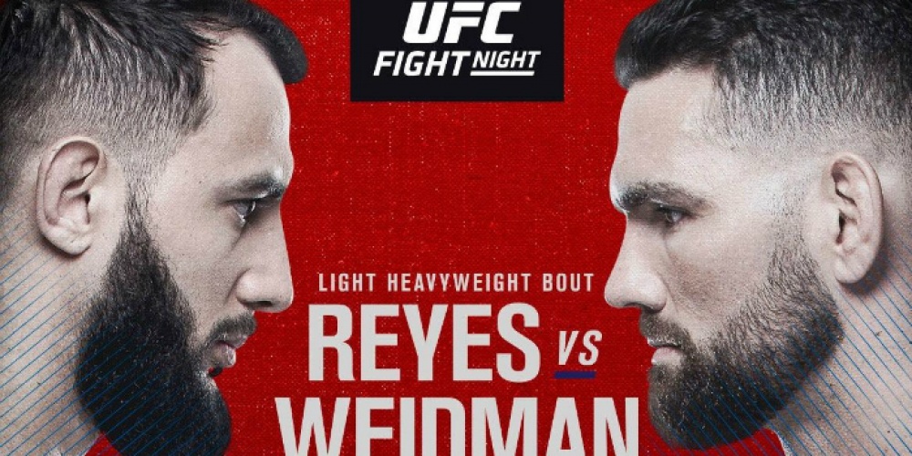 UFC on ESPN 6: Reyes vs. Weidman