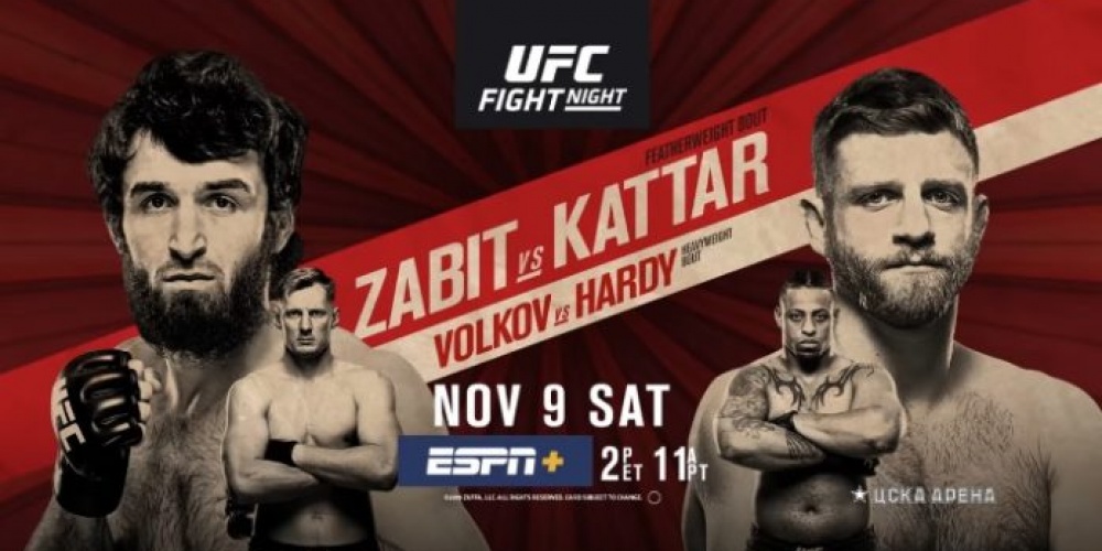 UFC Fight Night 163: Magomedsharipov vs. Kattar