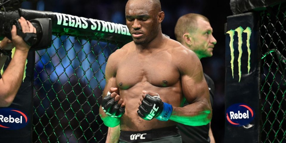 Kamaru Usman over Masvidal: 'Hij is dezelfde gast maar heeft nu gewoon geluk'