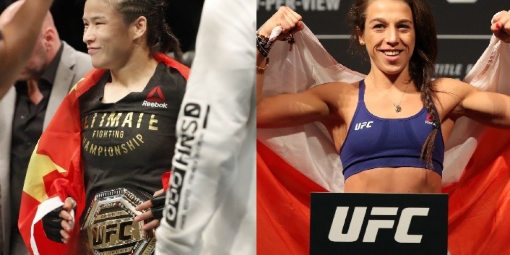 'Weili Zhang vs. Joanna Jedrzejczyk in de maak'