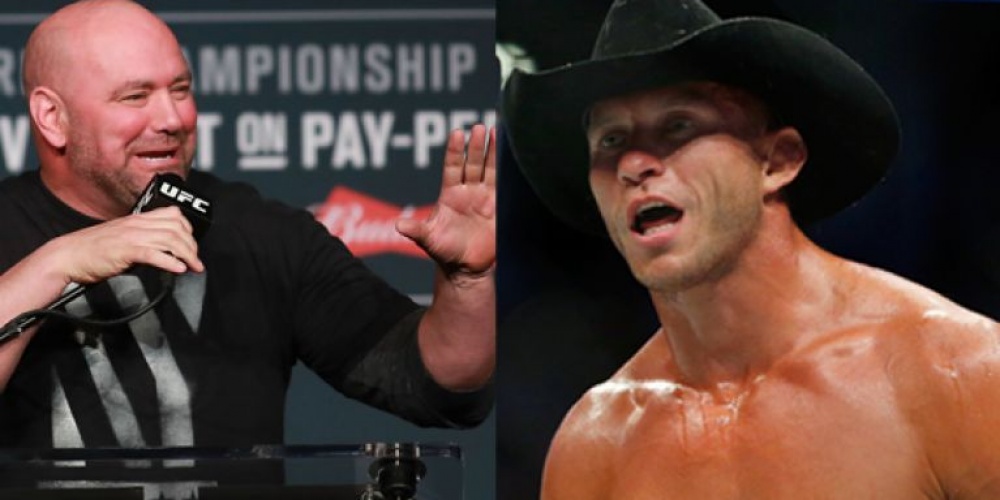 Dana White schrikt van disrespect richting Donald Cerrone