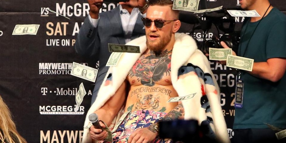 Conor McGregor stijgt op 155-rankings en komt de 170-rankings binnen