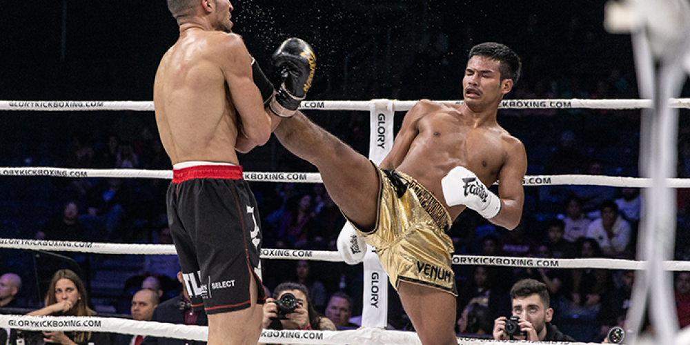 Glory 75 Free Fight: Petchpanomrung vs. Kevin Vannostrand 2