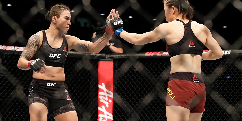 UFC 248 Free Fight: Jessica Andrade vs. Zhang Weili 