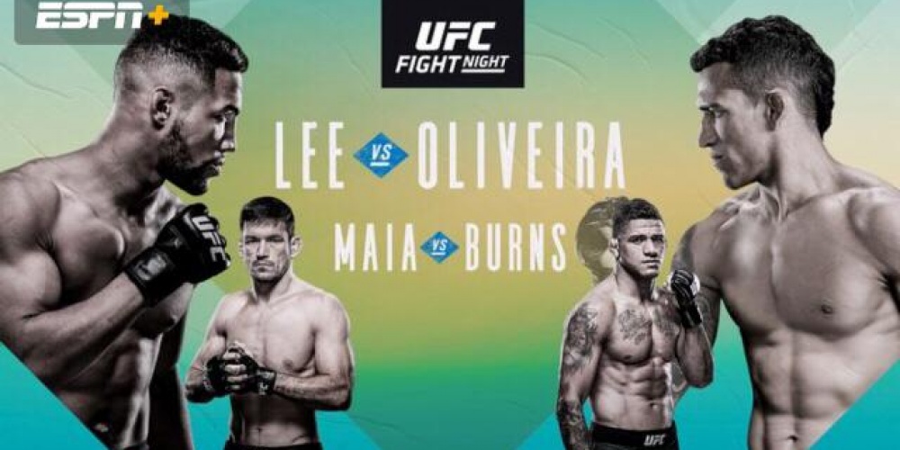 Kevin Lee VS. Charles Oliveira in Brazilië