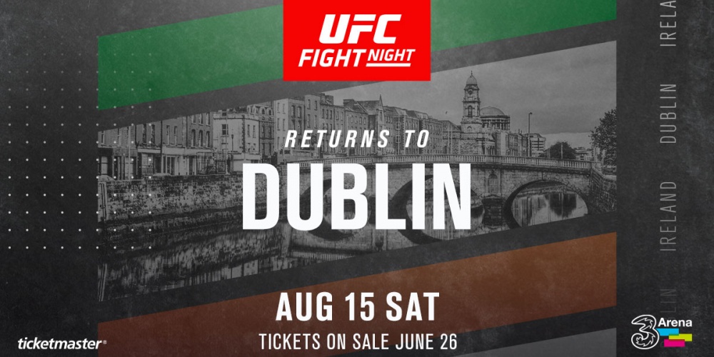 UFC Dublin in gevaar na nieuwe COVID-19 maatregelen in Ierland