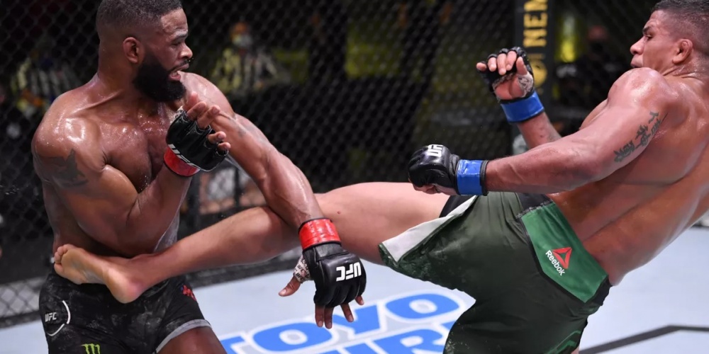 Tyron Woodley vs Gilbert Burns