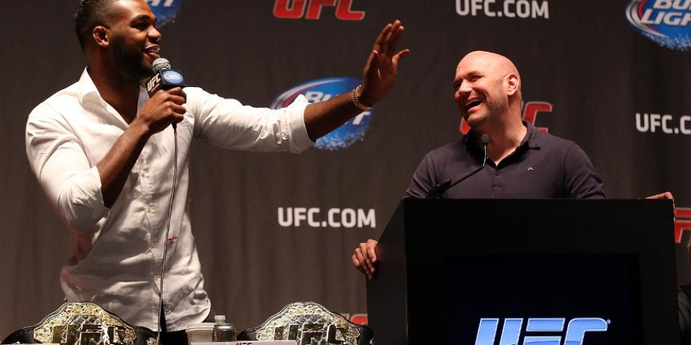 Dana White over Jon Jones situatie: 'Uiteindelijk komen we er samen wel uit'