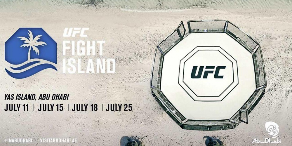 Alle UFC Fight Island evenementen zijn rond