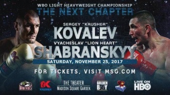 Uitslagen | HBO Boxing: Kovalev vs. Shabranskyy