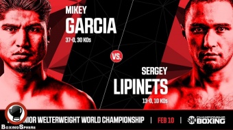 Uitslagen | Showtime Boxing - Garcia vs. Lipinets