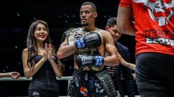 ONE Kickboxing Lightweight kampioen Regian Eersel verdedigt titel tegen Mustapha Haida